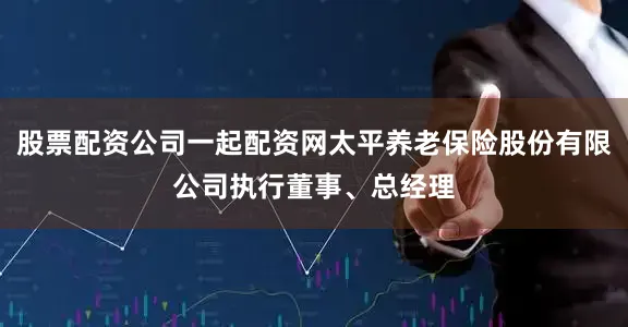 股票配资公司一起配资网太平养老保险股份有限公司执行董事、总经理